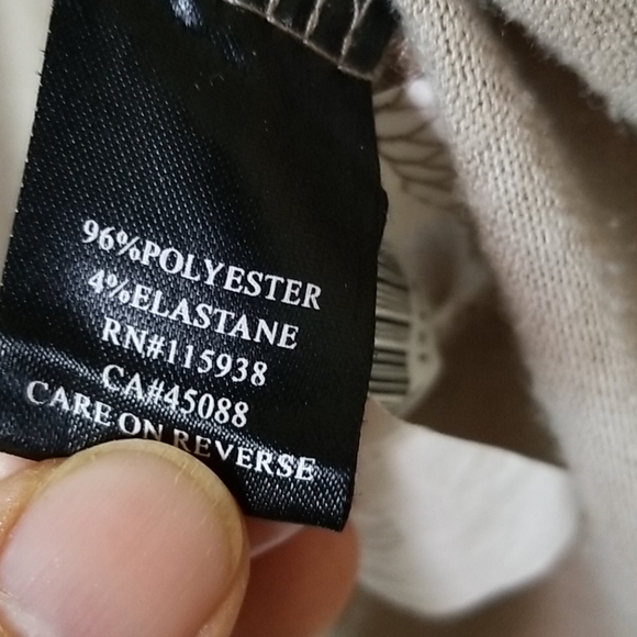 Oxford Circus Khaki Tricot Top Size 12 - Picture 11 of 16